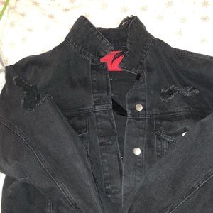 Vintage black jean jacket
